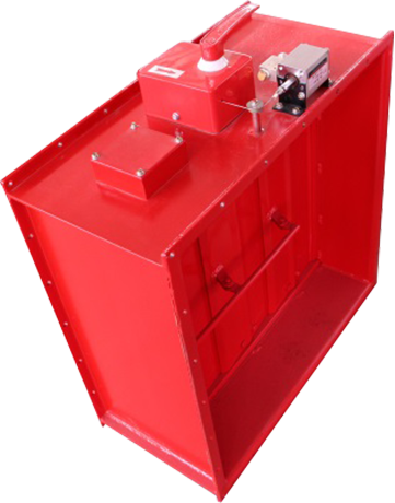 CFH type Marine fire damper (Hand pneumatic rectangle)